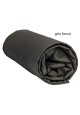 "Prêt à dormir" extensible et zippé - UNI gris foncé
