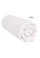 "Prêt à dormir" extensible et zippé - UNI blanc