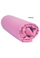 "Prêt à dormir" extensible et zippé - UNI mauve
