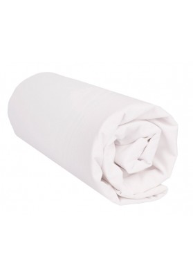 Drap Housse Blanc Uni