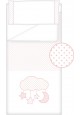 Prêt à Dormir Zippé Non-Extensible Coton et Piqué – Dpkes CANDY rose