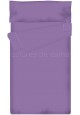 "Prêt à dormir" extensible et zippé - UNI lilas