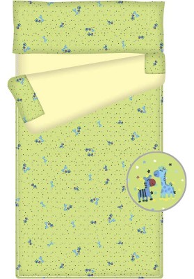 Prêt à dormir bébé zippé et extensible - FRIENDS vert