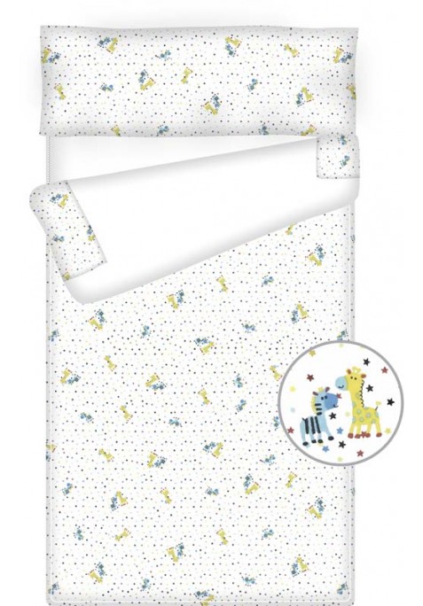 Prêt à dormir bébé zippé et extensible - FRIENDS blanc