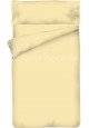 Housse de Couette Beige Unie + Taie d’Oreiller