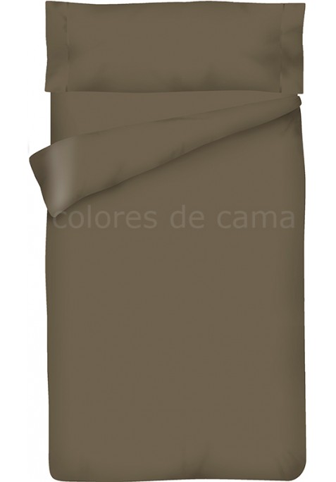 Parure de Couette Gris Foncé Unie - Housse de Couette + Taie d’Oreiller