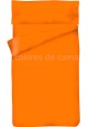 Parure de Couette Orange Unie - Housse de Couette + Taie d’Oreiller