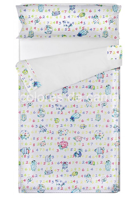 "Prêt à dormir" extensible et zippé - DIVER blanc
