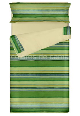 "Prêt à dormir" extensible et zippé - LOLA vert