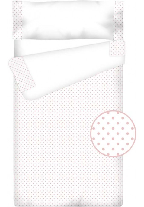 Prêt à Dormir Enfant Zippé Coton et Piqué – TOPOS rose
