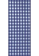 Prêt à Dormir Zippé et Extensible Coton – VICHY CARRÉ bleu foncé