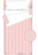 Prêt à Dormir Enfant Zippé Coton – VICHY RAYURE rose